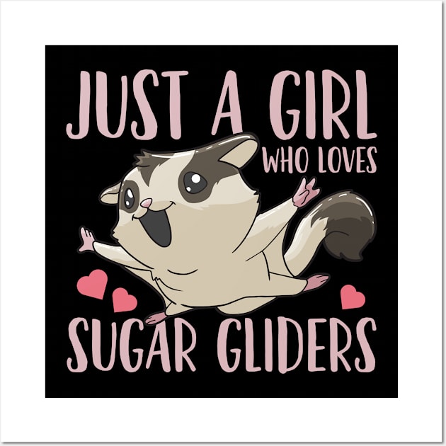 Sugar Glider Sugar Glider Lover Wall Art by CreativeGiftShop